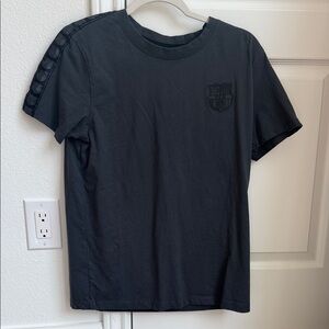 FC Barcelona Men's Black T-Shirt
